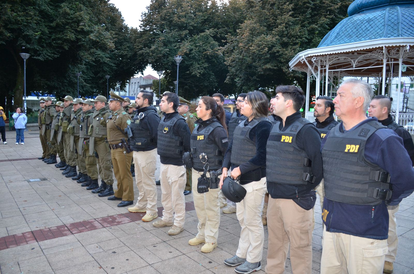 GOBIERNO FISCALIZA PERMANENCIA DE EXTRANJEROS Y DELEGADO DE LOS RÍOS DESTACA DESPLIEGE DE CARABINEROS Y PDI