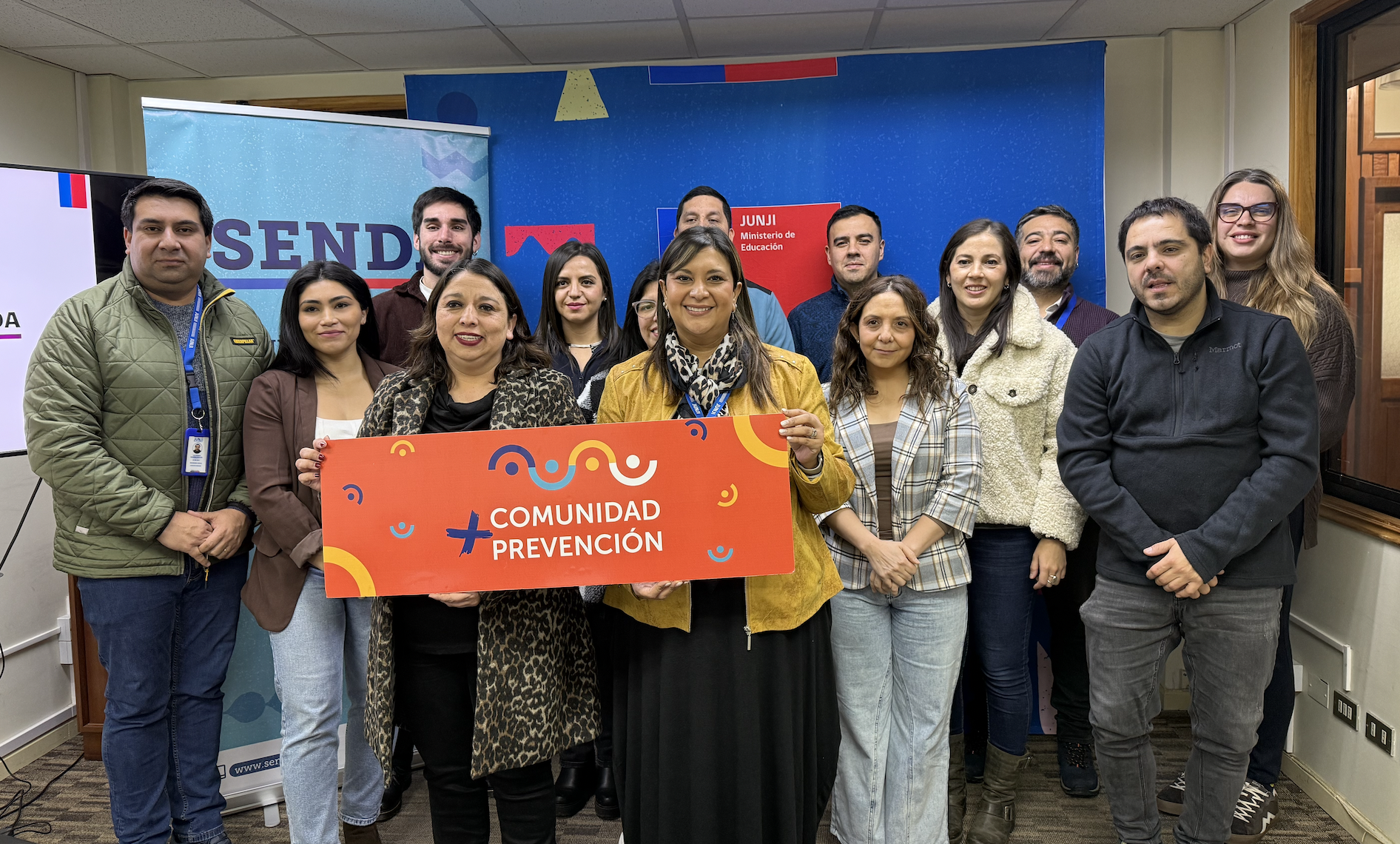 SENDA Los Ríos da la bienvenida a JUNJI en la implementación del programa “Trabajar con Calidad de Vida”