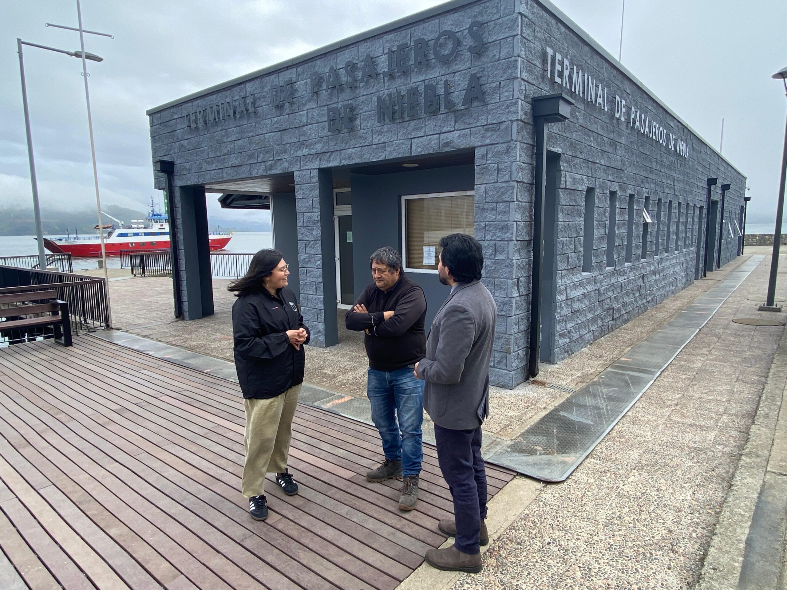 Vecinos de Niebla, Isla Mancera y Punucapa ya cuentan con renovados terminales de pasajeros