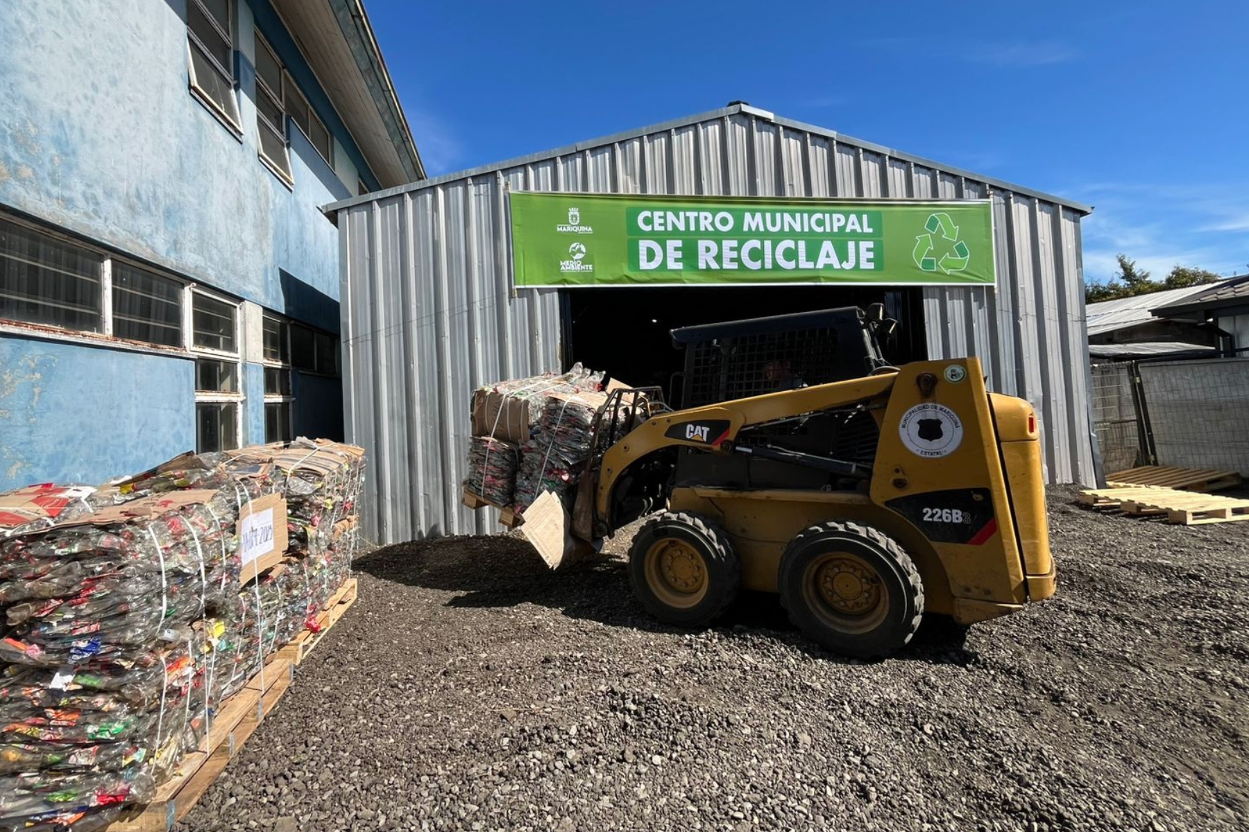Potencian el reciclaje en Mariquina junto a empresa valorizadora de plásticoregional Río Verde
