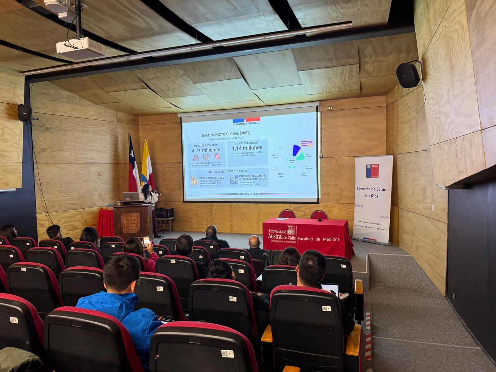En III Jornada de Salud advierten sobre los riesgos del uso indebido de antibióticos y llaman a evitar su autoprescripción en Los Ríos