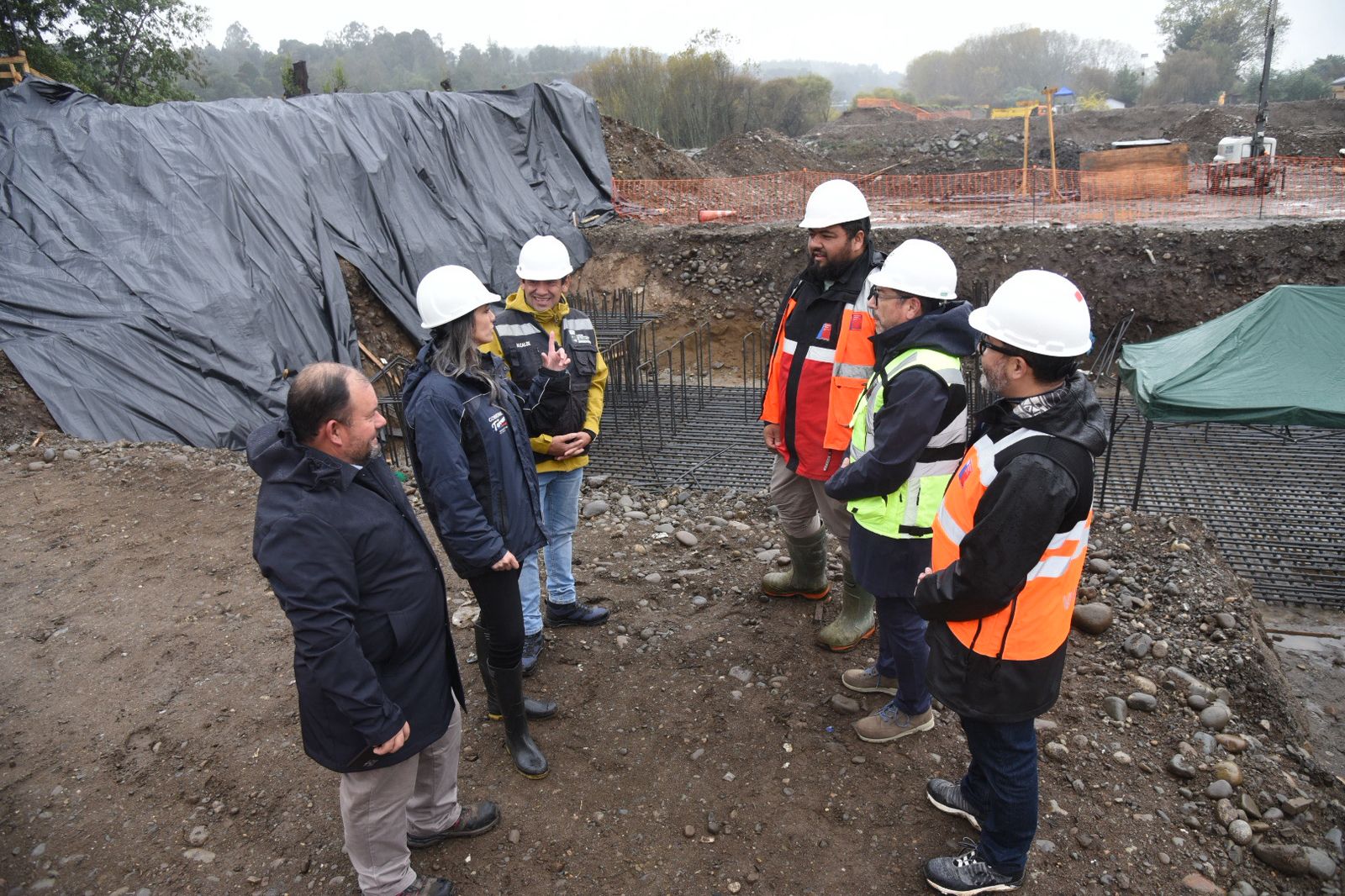 Va tomando forma el nuevo puente Collilelfu de Los Lagos, que ya tiene 8% de avance