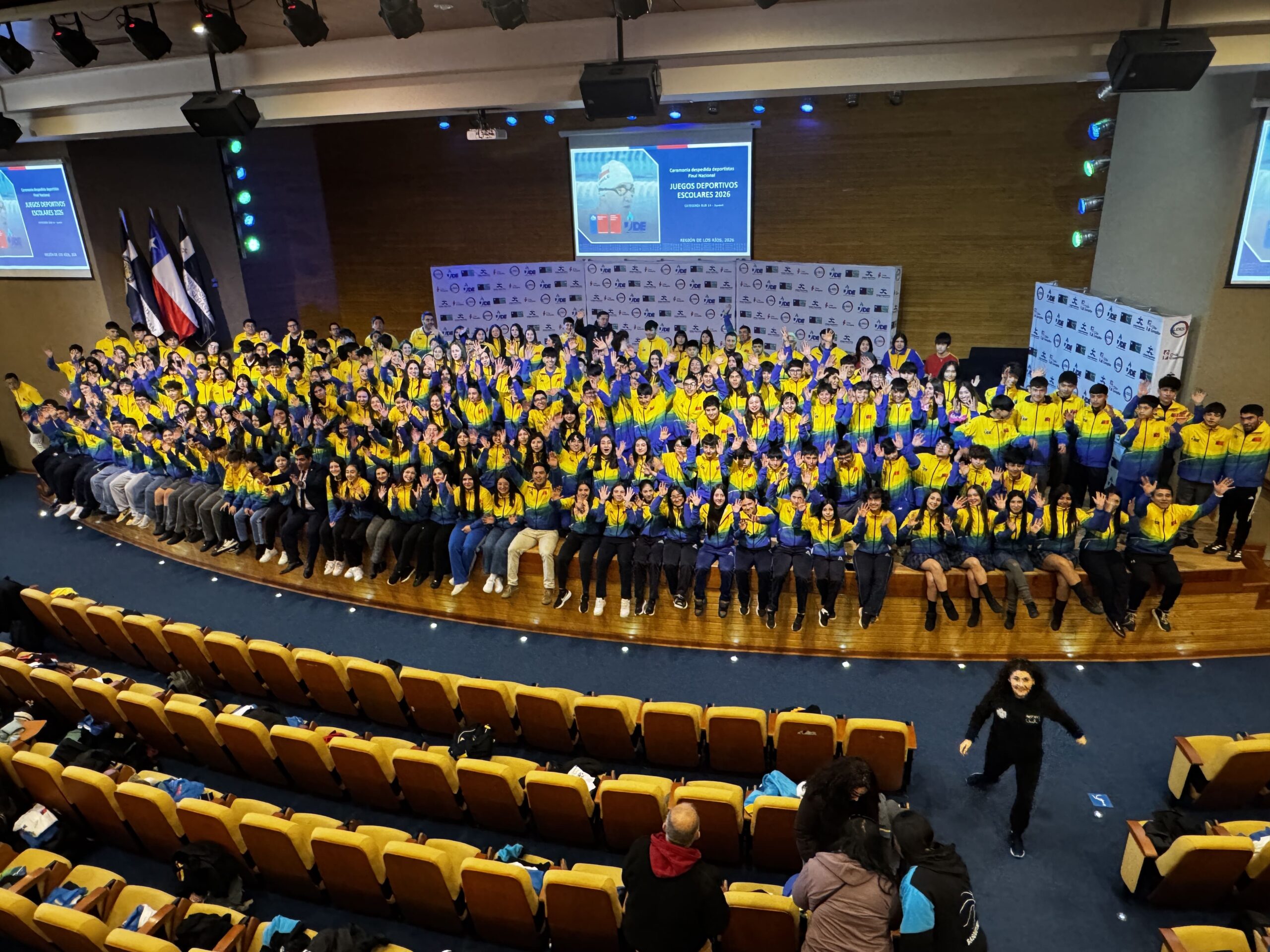 Delegación escolar de Los Ríos se alista para Gran Final Nacional